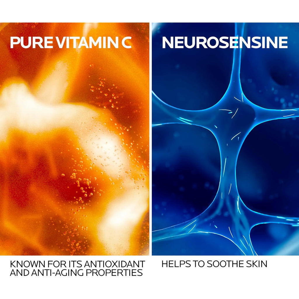 Pure Vitamin C Serum For Face With Hyaluronic Acid & Salicylic Acid, Hydrating & Brightening Serum