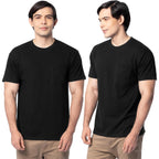 Fruit Of The Loom Men'S Eversoft Cotton Short Sleeve Pocket T-Shirts, Breathable & Tag Free, 2-Pack