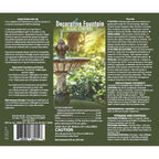 Fountain Algaecide And Clarifier - 8Oz - Kills And Inhibits All Types Of Algae Growth, Formulated For Small Ponds And Water Features, Treats Up To 8,000 Gallons
