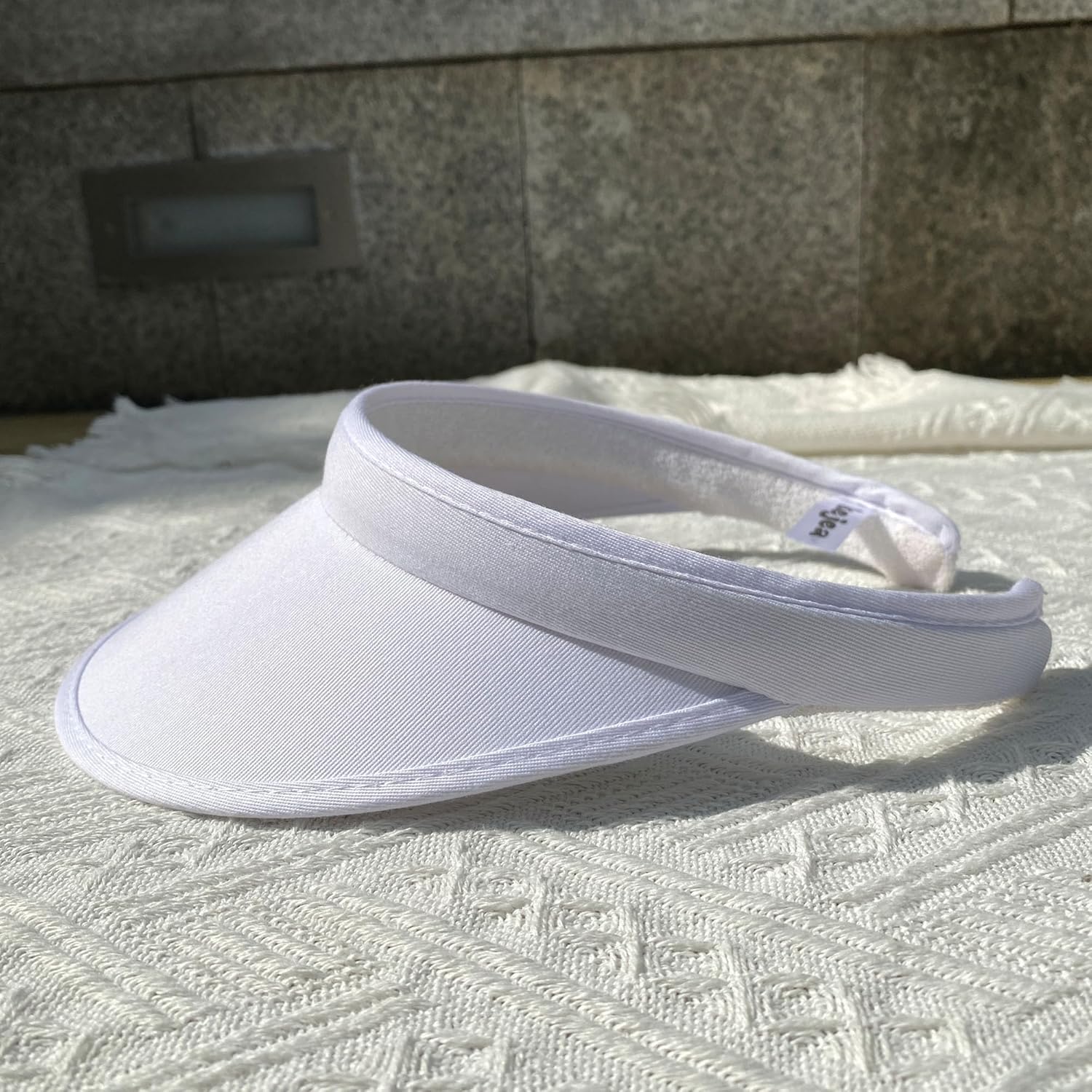 Cotton Visor Hat Women Men Clip-on Visors Hats Adjustable Outdoor Sports Golf Beach Wide Brim Sun Cap