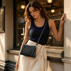Befen Genuine Leather Crossbody Bags For Women, Small Rfid Leather Cross Body Purses Shoulder Handbags