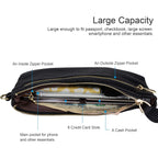 befen Genuine Leather Wristlet Clutch RFID Blocking Bag Cell Phone Wallet Purse Wristlet Wallet Purses and Handbags for Women