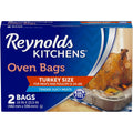 Reynolds Kitchens Turkey Size Oven Bags, Holds Up to 24 Pounds, 2 Count