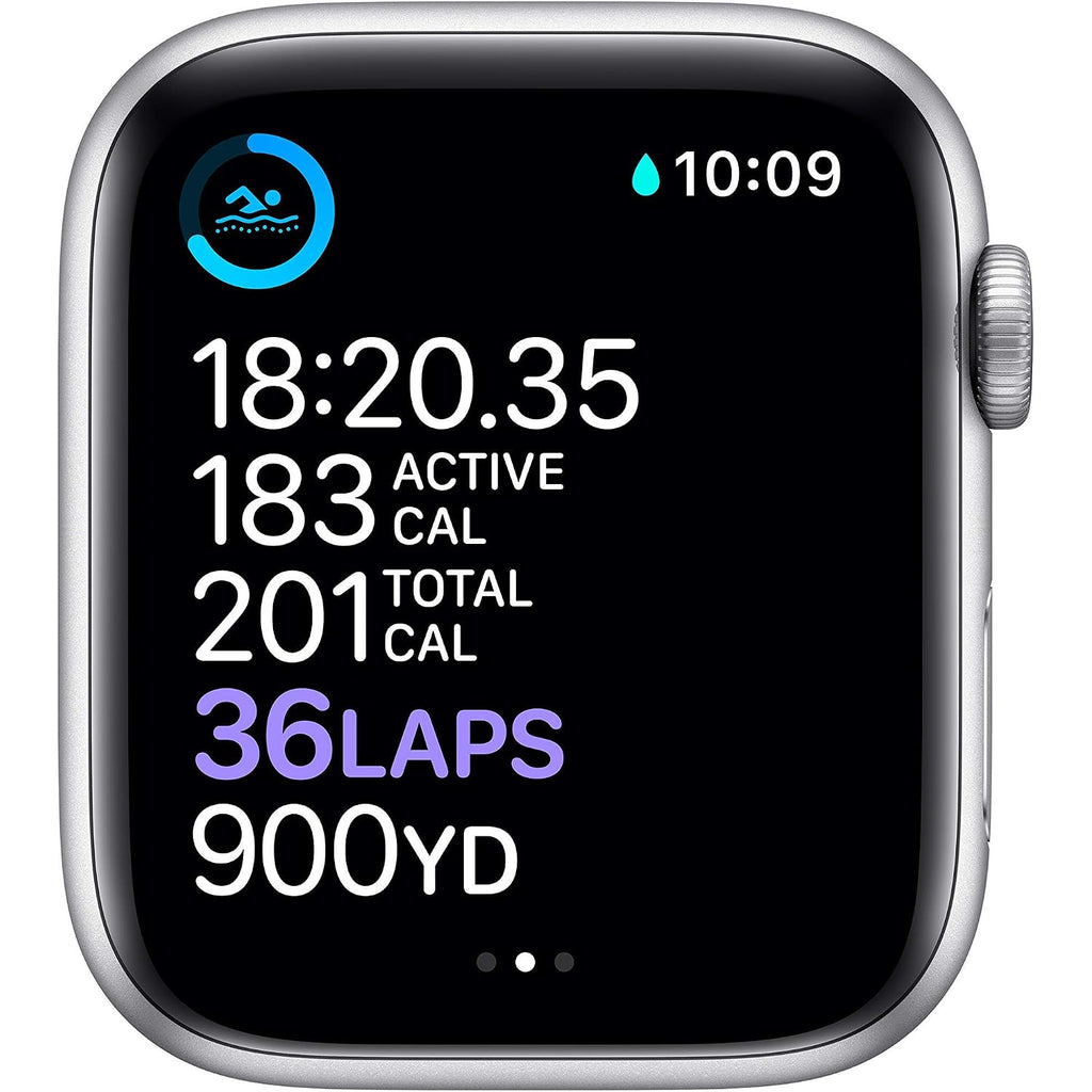 Apple Watch Series 6 (Gps, 44Mm) - Silver Aluminum Case With White Sport Band (Renewed)