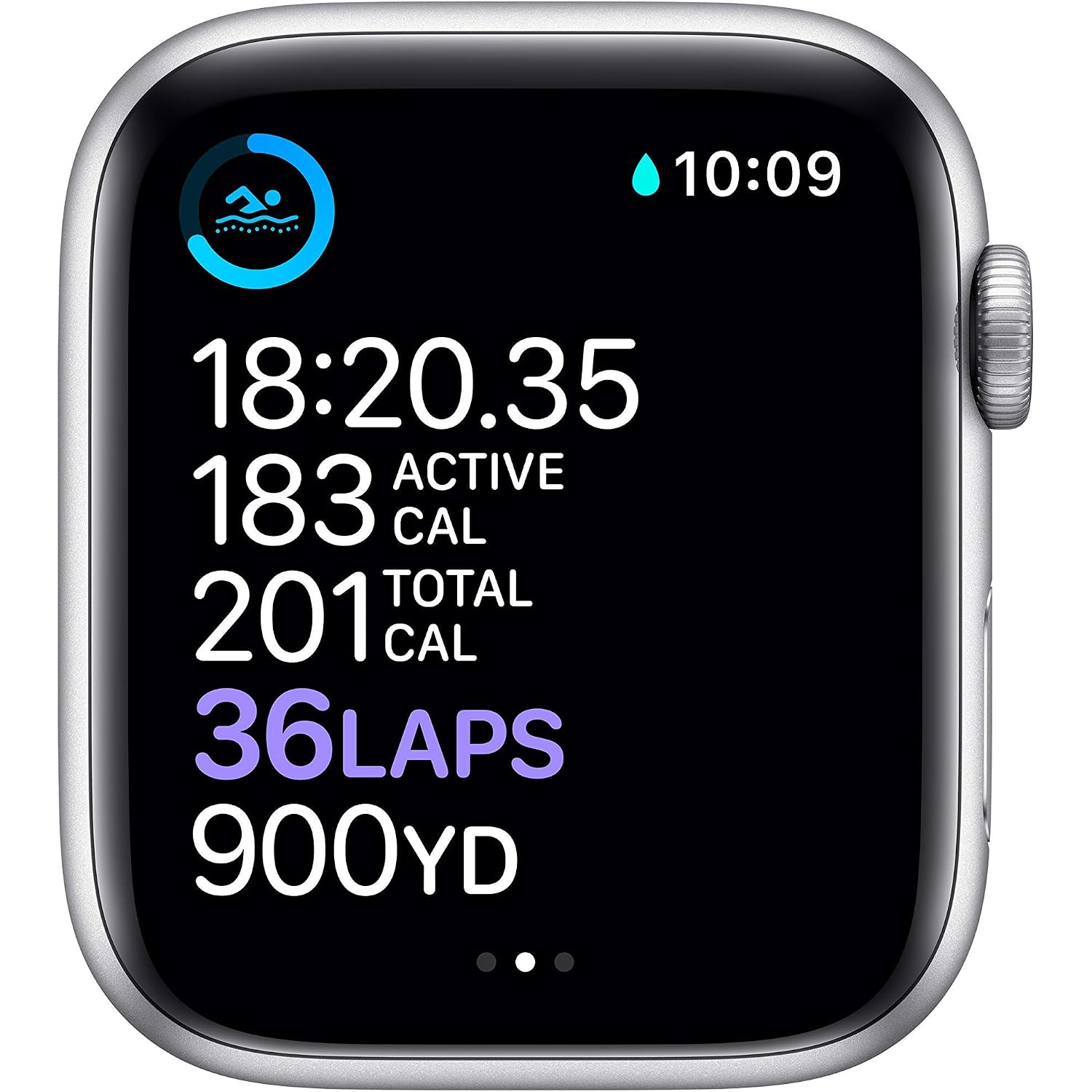 Apple Watch Series 6 (Gps, 44Mm) - Silver Aluminum Case With White Sport Band (Renewed)