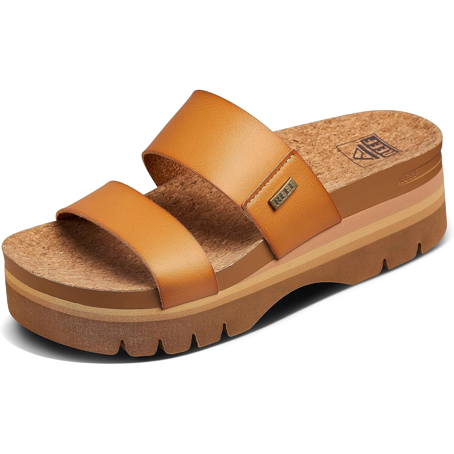 Reef Cushion Vista Higher Women'S Platform Fashion Sandal, Arch Support, Ultra Soft Cushion Footbed