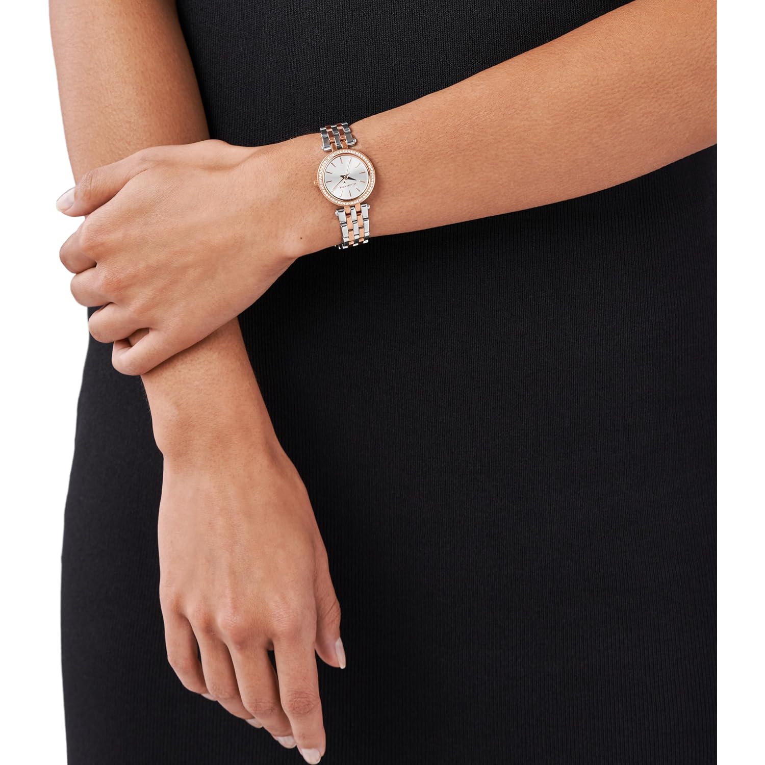 Michael Kors Darci Women's Watch, Stainless Steel and Pavé Crystal Watch for Women