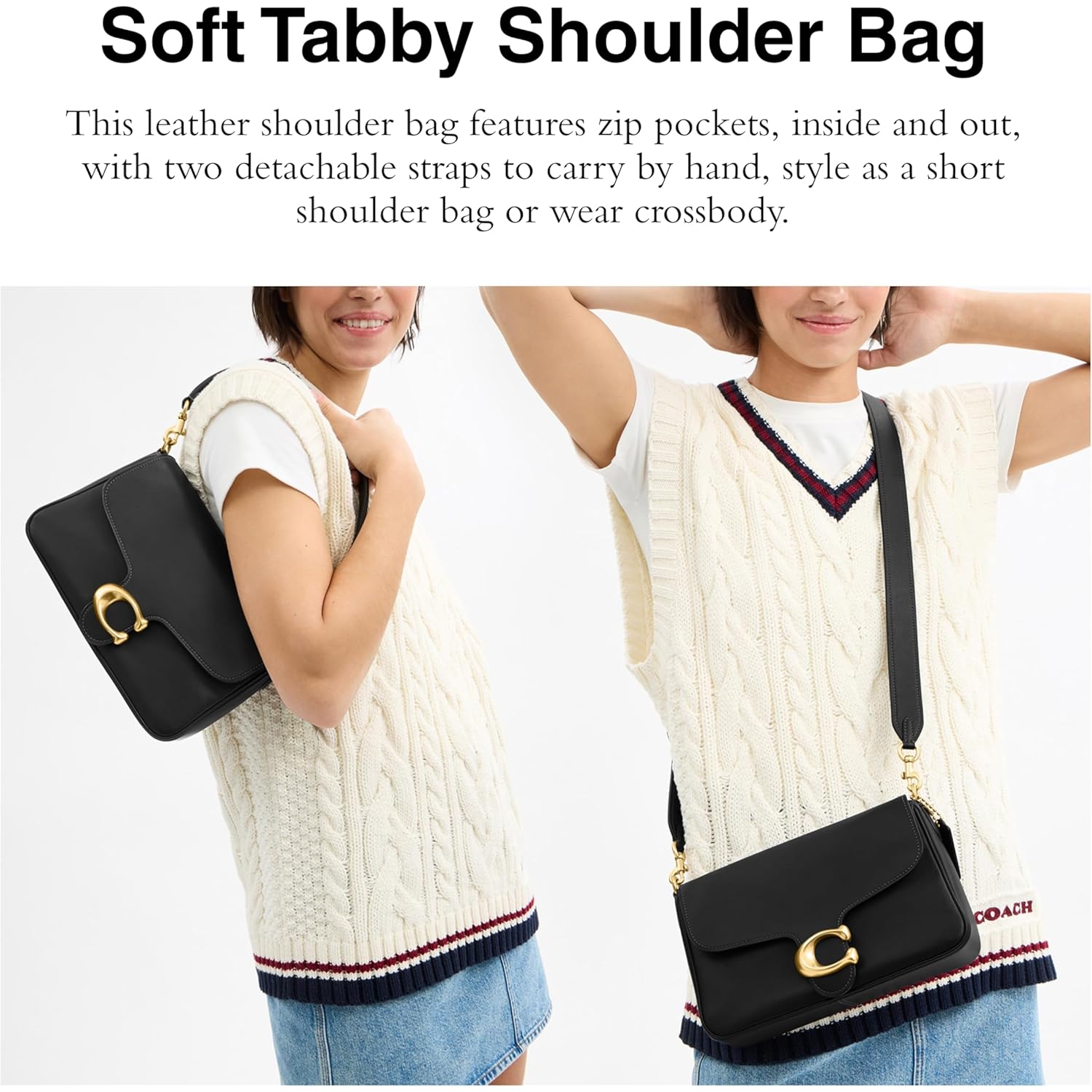 COACH Soft Tabby Shoulder Bag