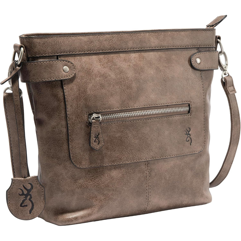 Browning Women'S Concealed Carry Catrina Purse, Premium Holstered Handbag With Safety Locking Option