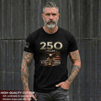 Patriotic Shirts For Men, 250Th Independance Shirt | This Patriotic American Flag Shirt Honors The 250Th Independence Milestone, Delivering A Comfortable, Casual Fit For Men.