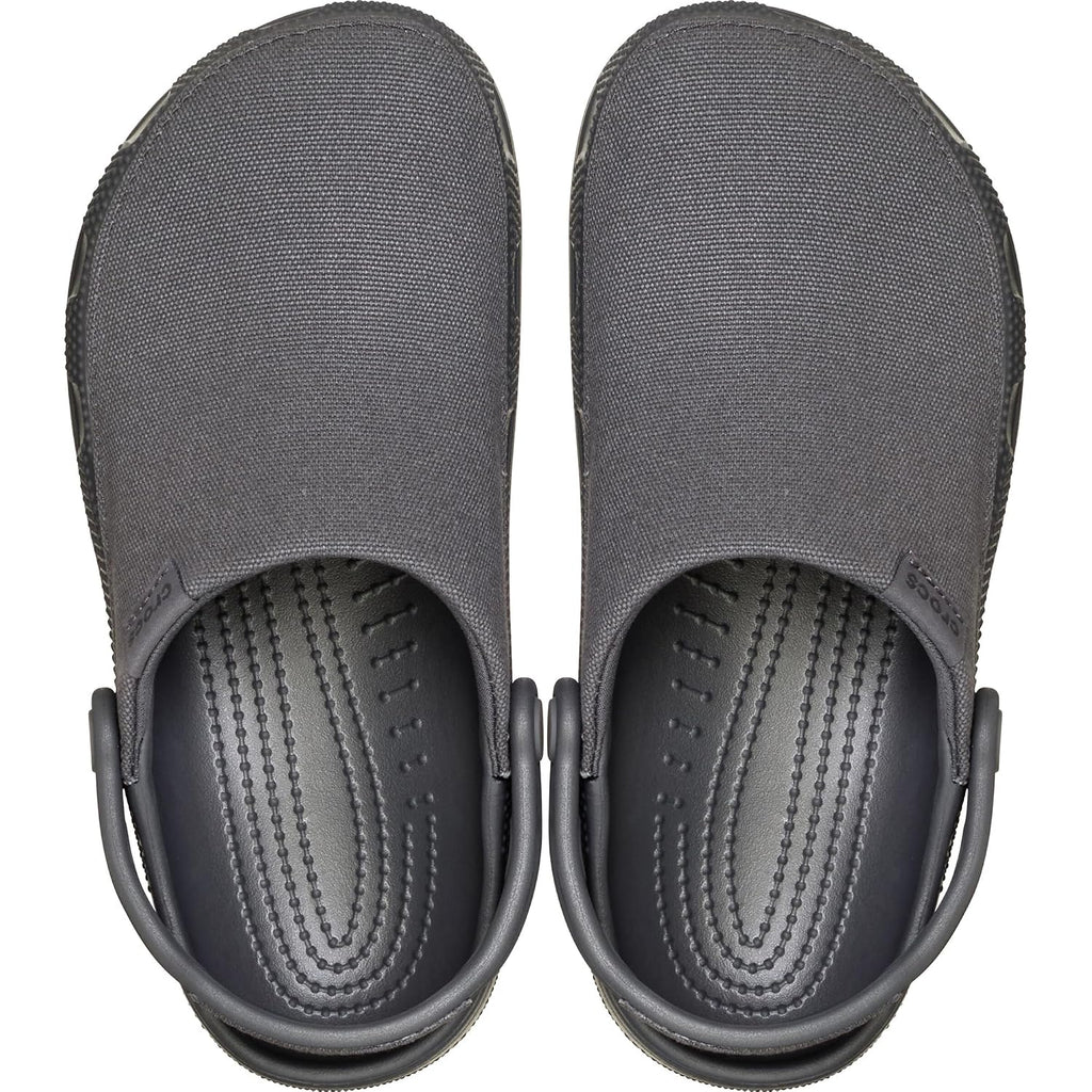 Crocs Unisex-Adult Classic Crafted Canvas & Suede Clogs