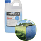 Crystal Blue Copper Sulfate Algaecide - Granular Aquatic Grade Copper Sulfate For Pond Algae Control - 5 Pounds