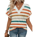 Womens Summer Tops Short Dolman Sleeve Shirts 2026 Fashion V Neck Outfits Clothes