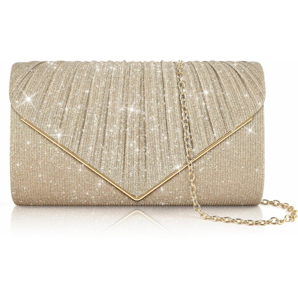 Shiny Clutch Purses For Women, Sequin Evening Bag For Wedding Prom Party