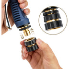 Twinkle Star 3/4 Inch Garden Hose Fitting Quick Connector Set, 4 Sets | Male And Female 4 Sets, Garden Hose Adapter, Quick Connect Hose Fittings, Water Hose Quick Connect Fittings