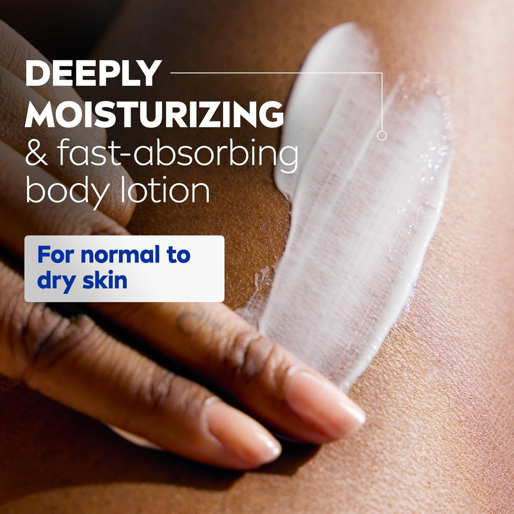 Nivea Sheer Hydration Skin Firming Body Lotion (16.9 Fl Oz) Skin Firming And Toning Body Gel Cream With Hyaluronic Acid (6.7 Oz), Skincare Enriched With Q10 And Vitamin C Multipack Of 2