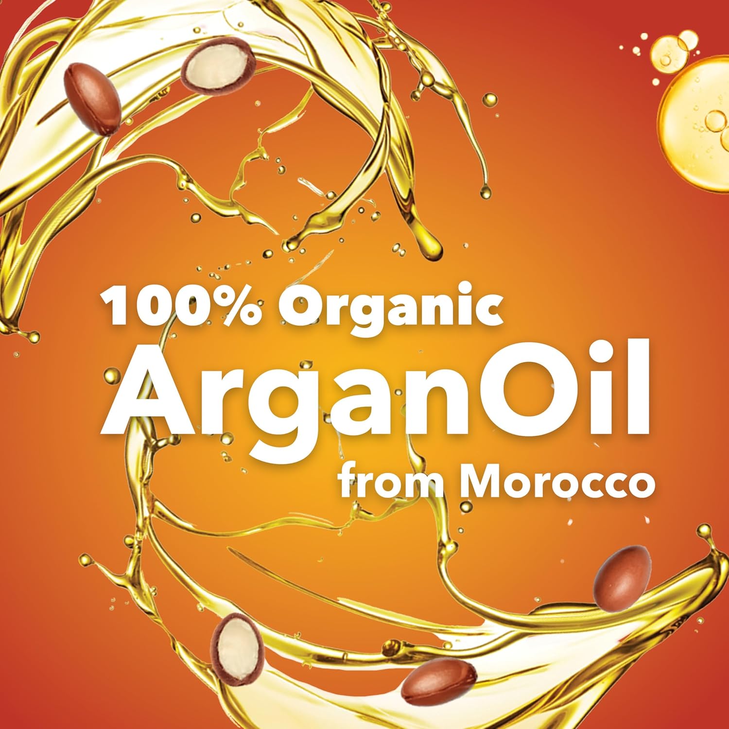 Creme of Nature Strength & Shine Leave-In Conditioner, Dual-Action Moisture & Protection, Infused with 100% Organic Argan Oil from Morocco, 8.45 fl oz