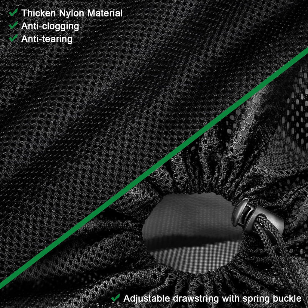 Pond Filter Bag, Pump Barrier Bag | Anti-Clogging Cube Filter Box, Black Media Bag Pump Mesh Bag For Outdoor Water Fish Ponds