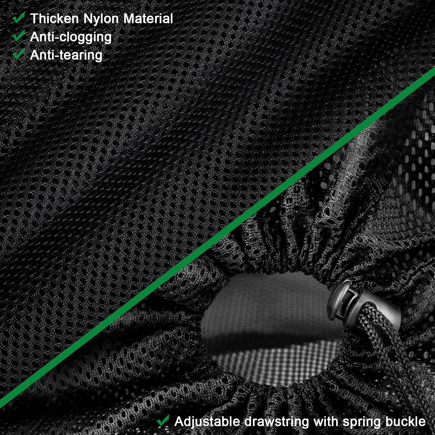 Pond Filter Bag, Pump Barrier Bag | Anti-Clogging Cube Filter Box, Black Media Bag Pump Mesh Bag For Outdoor Water Fish Ponds