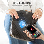 Small Women'S Bifold Wallet, Rfid Blocking Credit Card Holder With Zipper, Travel Cute Coin Pocket Wallet For Ladies, Black
