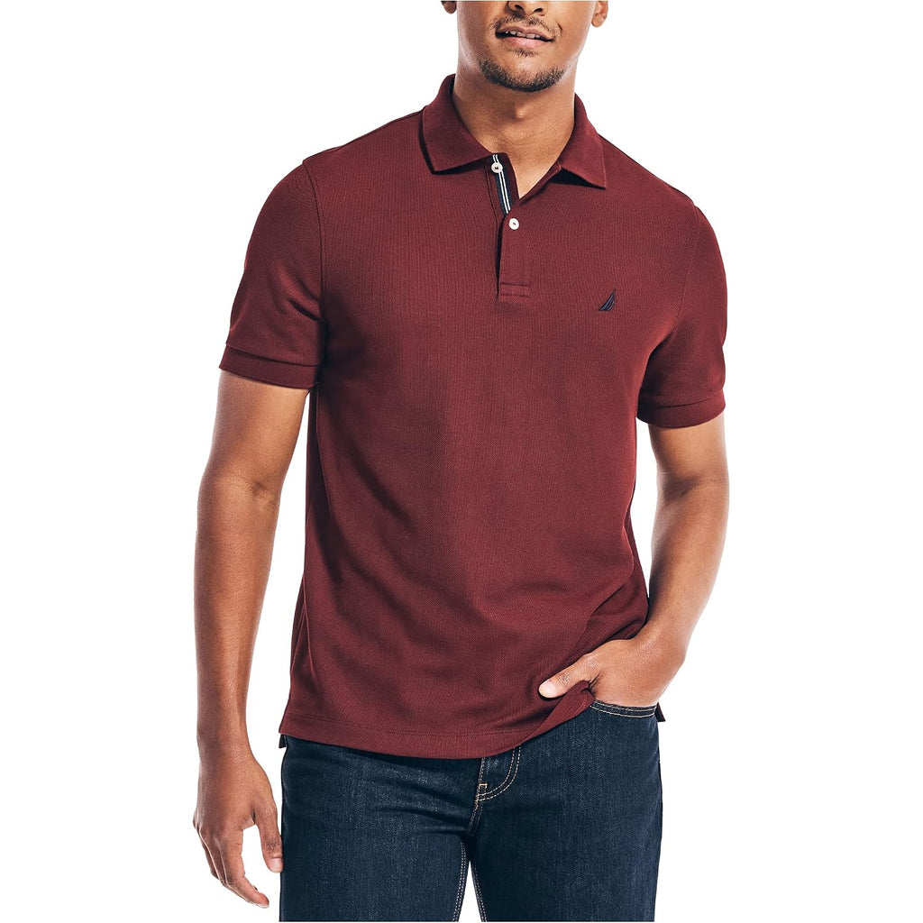 Nautica Men'S Performance Pique Polo Shirt