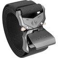 Jukmo Tactical Belt, Military Hiking Rigger 1.5" Nylon Web Work Belt | Heavy Duty Quick Release Aluminum Alloy Buckle & Stretch Belt Strap