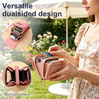 Phone Purse Crossbody Bags For Women, Small Touch Screen Travel Wallet, Anti Theft Leather Messenger Bag
