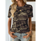 EVALESS Womens Summer Tops Casual Graphic Tees Crewneck Short Sleeve Shirts Spring 2026 Fashion T Shirts
