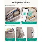 BAGSMART Small Sling Bag for Women, Puffer Crossbody Bag Purses Hobo Handbag Fanny Packs for Travel Hiking