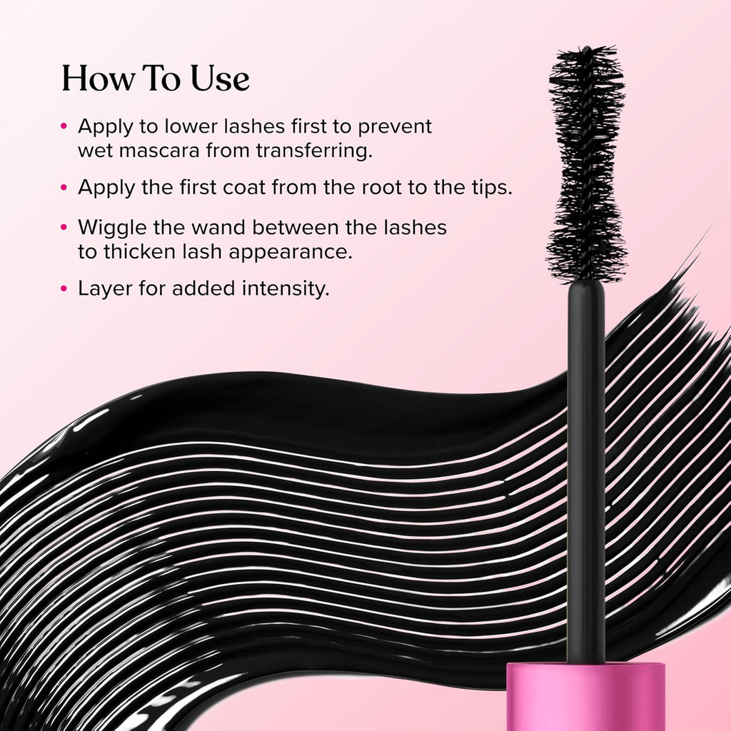 Too Faced Naturally Better Than Sex Mascara | Volumizing, Nourishing, Curling + Safe For Sensitive Eyes