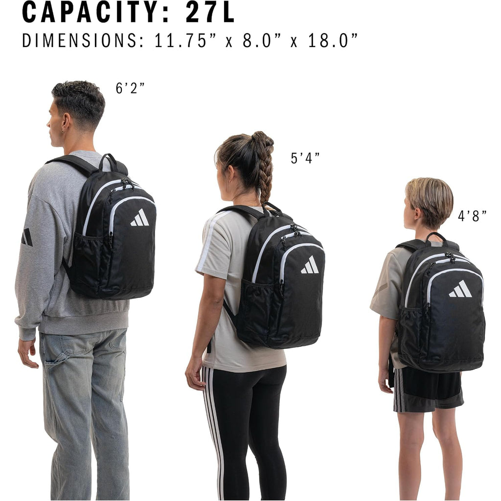 Adidas Kids Affiliate Backpack – School Bag For Girls And Boys, 27L