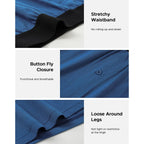 Innersy Men'S Boxer Shorts Loose Fit Soft Cotton Boxers For Men 4 Pack