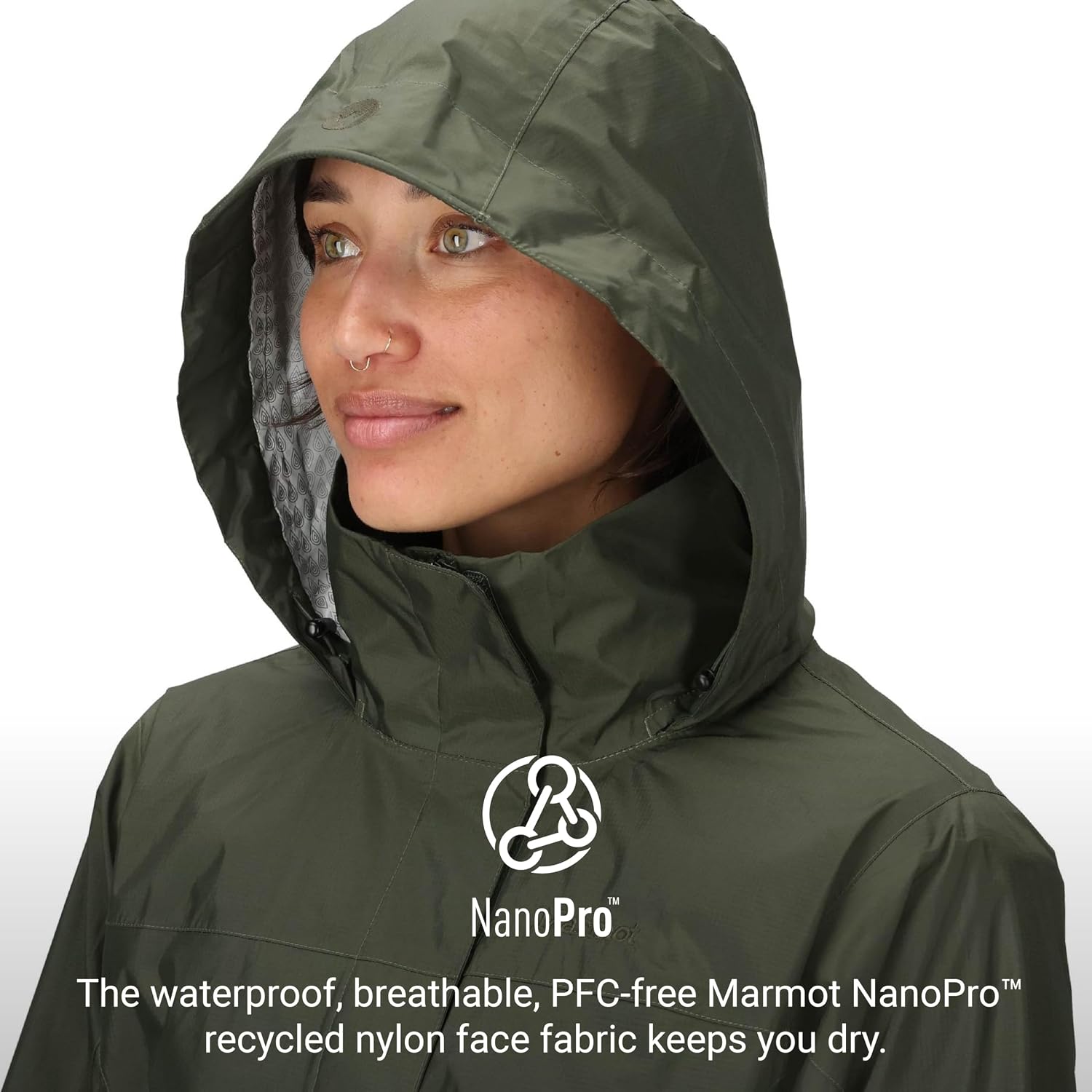 Marmot Women'S Precip Lightweight Waterproof Rain Jacket