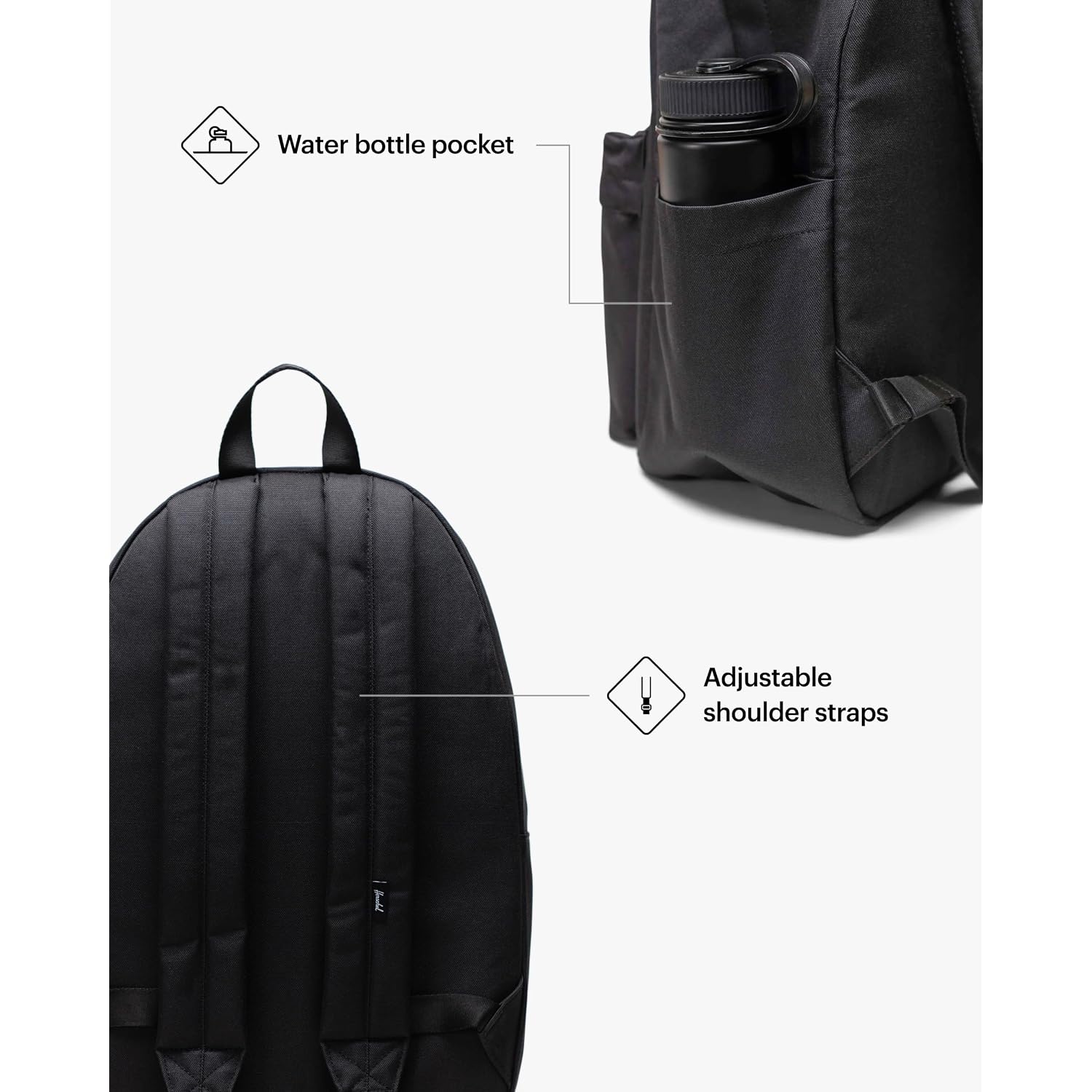 Herschel Supply Co. Classic Backpack, Black, Xl - 30L