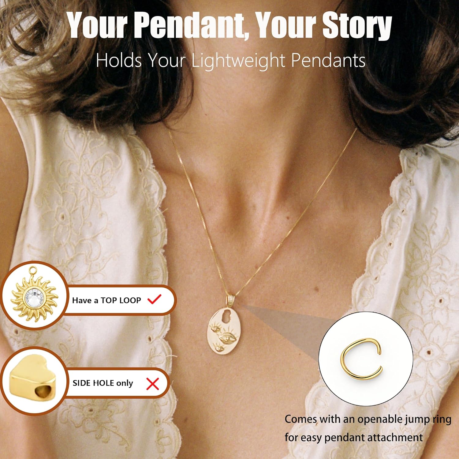 Minimalist Thin Gold Chain 18K Gold Plated Thin Box Chain Necklace Short Small Gold Chain Choker Necklaces for Women