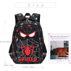 Abshoo Cute Spider School Backpack For Boys Elementary Kindergarten Kids School Bag (Spider Black)