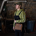 Carhartt Crossbody Snap Bag, Durable, Adjustable Crossbody Bag with Flap Over Snap Closure