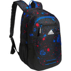 Adidas Foundation Backpack, Splatter Black/Bright Royal Blue, Osfa