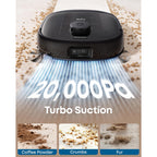 Eufy E25 Robot Vacuum And Mop Combo, 20,000 Pa, Hydrojet Roller Mop | Extendable Side Brush, Zero-Tangle Design, All-In-One Station, Ai Obstacle Avoidance, Edge-To-Corner Cleaning