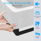 Queen Box Spring, 8 Inch Box Spring For Queen Bed, 3000 Lbs Heavy Duty Metal Frame Mattress Foundation With Fabric Cover, Easy Assembly-Noise Free