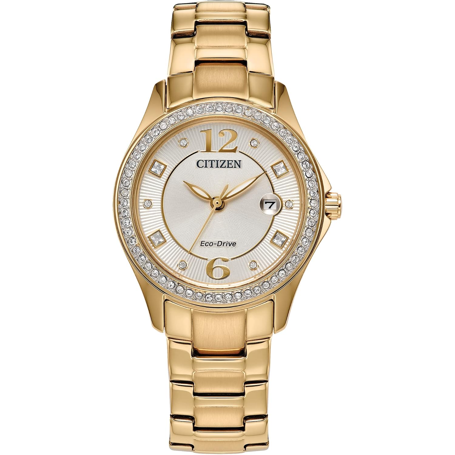 Citizen Ladies Eco-Drive Classic Crystal Watch