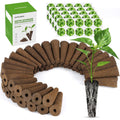 50Pcs Hydroponic Pods Kit: Compatible With Aerogarden Herb Kits With 50 Grow Sponges; 50 Pods Lable, Highly Breathable - Indoor Garden Kit Supplies For Most Brands