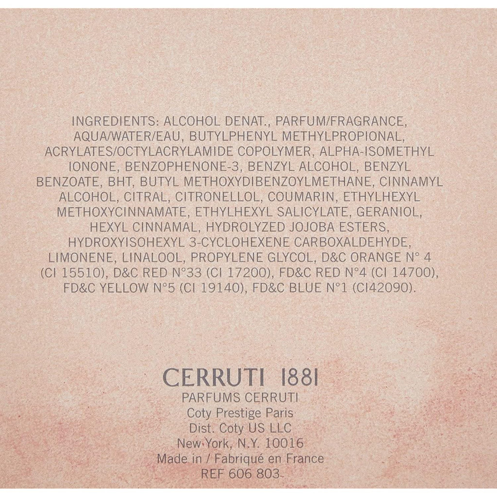 1881 by Nino Cerruti for Women Eau De Toilette Spray, 1.7 Ounce