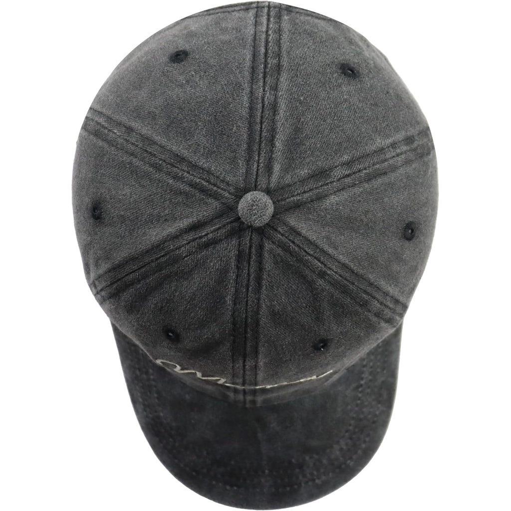 Mama Hat For Women, Adjustable Cotton Embroidered Heart Decor Mom Baseball Cap