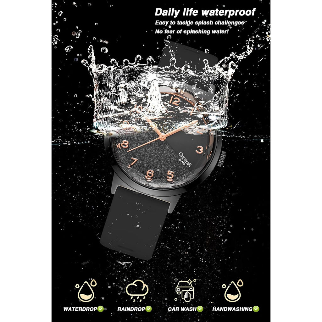 Women's Wrist Watch Easy to Read Sports Casual Waterproof Silicone Analog Quartz Timepiece Watch for Women Nurse Ladies Students