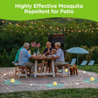 Mosquito Repellent, Mosquito Repellent Outdoor Patio Powerful, Mosquites Deterrent For Yard, Camping,Hiking, Picnicking Child&Pets Friendly