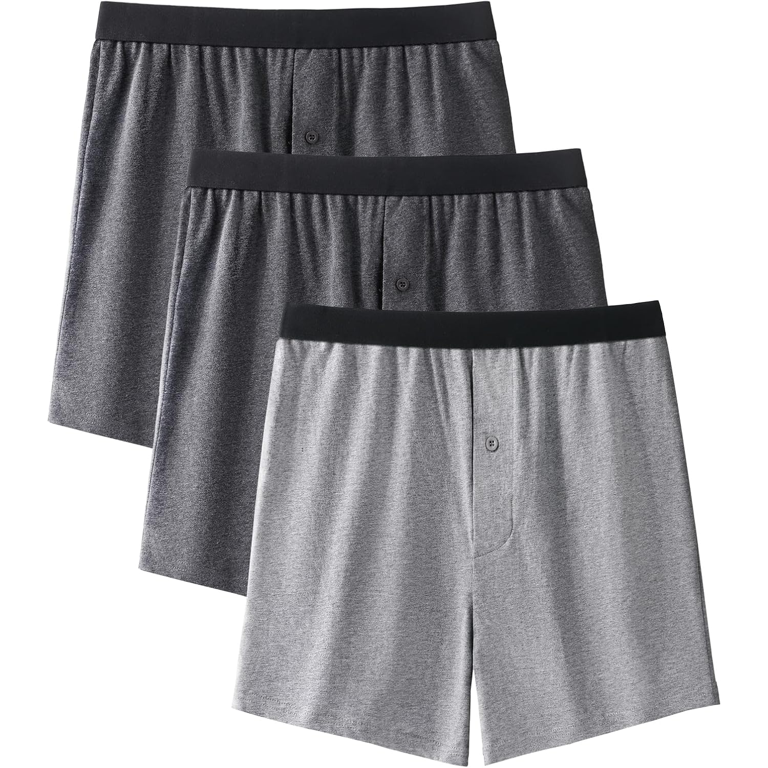 Mens Boxers Shorts Breathable Cotton Underwear Boxers For Men Pack