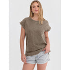 ANRABESS Womens Acid Washed T-Shirt Cap Sleeve Vintage Casual Crew Neck Tops Summer Basic Tee 2026 Fashion Clothing
