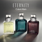 Calvin Klein Eternity Eau de Toilette – Fougère Men's Cologne – With Notes of Mandarin, Sage, Cedarwood & Amber – Long Lasting Fragrance