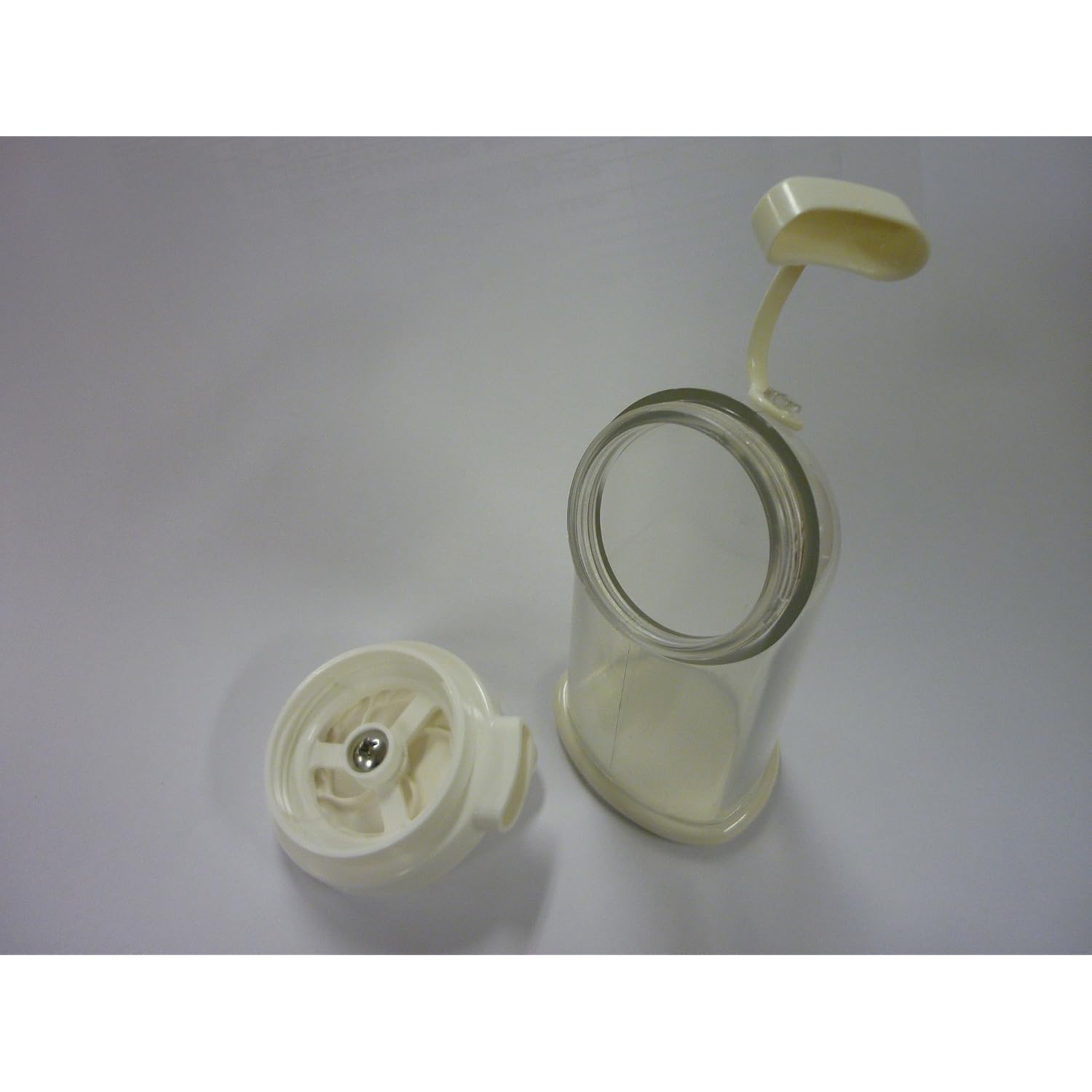 1 X New Asvell Plastic Sesame Grinder Made In Japan, White
